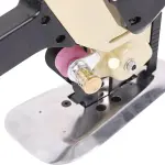 Electric Rotary Fabric Cutter 110V Electric Cloth Cutting Machine 4 Inch Rotary Blade Hand Held Fabric Slitting Machine with Automatic Sharpener for Multi-Layer Clothing,Textiles,Carpet