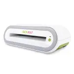 AccuQuilt GO! Bolt Electric Fabric Cutter Starter Set, Automatic Operation, Includes Square Die, Cutting Mat, and Quick Start Guide
