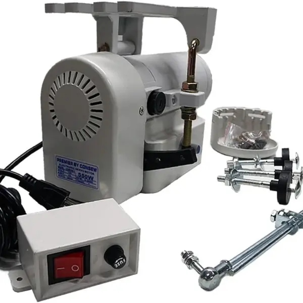 Consew CSM550-1 Sewing Machine Servo Motor, 3450RPM, 110 Volt, Quite Running