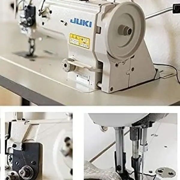 Juki DNU-1541S Industrial Sewing w/Safety Mechanism DNU 1541 Walking Foot Needle Feed,servo Motor,Table,lamp. DIY.