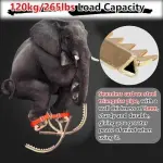Adjustable Climbing Shoes for Tree Work and High-Altitude Tasks, Comfortable Design,Crafted from Carbon Steel (500mm)