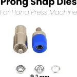 Snap Button Press Machine with Proper Installation Tools for Metal and Plastic Kam Snaps
