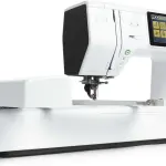 Bernette B79 Computerized Sewing and Embroidery Machine with 5-Inch Color Touchscreen, Multi-Function Knobs, 4 LEDs, and 230mm Sewing Space