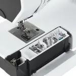 Bernette B79 Computerized Sewing and Embroidery Machine with 5-Inch Color Touchscreen, Multi-Function Knobs, 4 LEDs, and 230mm Sewing Space