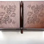 Sewing Box with Drawers - Portable Sewing Basket for Easy Organization and Carrying - Ideal for Home and Embroidery Tools