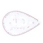 French Curve Ruler Set, Sewing Ruler Tailoring Tool, Pattern Making Ruler with Detailed Scale for Beginners Tailors Designers