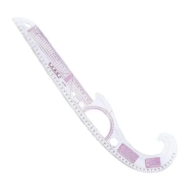 French Curve Ruler Set, Sewing Ruler Tailoring Tool, Pattern Making Ruler with Detailed Scale for Beginners Tailors Designers