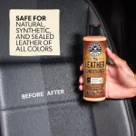 Chemical Guys Leather Cleaner and Conditioner Detailing Kit - Leather Care Kit For Natural, Synthetic, Faux, Pleather, and More for Car Interiors, Apparel, Furniture, Boots & Accessories - 9 Items