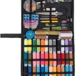 Sewing Machine Threads Kit Accessories Tools Stitch DIY Multi Functional Bead Ruler Scissors Needle for Needlework
