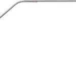 Daylight Slimline 4™ LED Table Lamp in Brushed Steel - 6,000K, 3,200 Lux, 4 Brightness Levels, USB-C Charging Port, Anti-Glare Diffuser, Flexible Design, Art & Craft, Sewing, Nail Salon