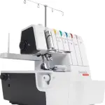 Bernette B48 Funlock Serger Coverstitch Overlock Machine | Heavy Duty Sewing Quilting Performance for Beginners and Professionals | 23 Stitches LED Light 1300 SPM Easy Threading Knife Control