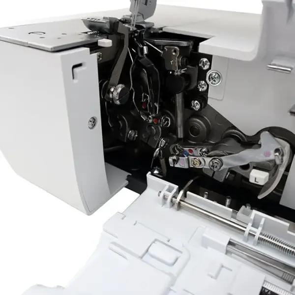 Bernette B48 Funlock Serger Coverstitch Overlock Machine | Heavy Duty Sewing Quilting Performance for Beginners and Professionals | 23 Stitches LED Light 1300 SPM Easy Threading Knife Control