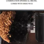 Shoe Shine Machine Automatic Metal Leather Shoe Shine Machine Combo Brush with Electric Induction Mall (Color: Style 1) (Style 1) (Style 1)