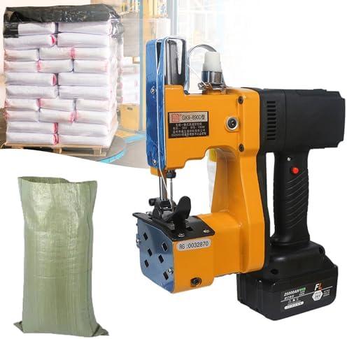 Electric Bag Stitching Machine for Woven Snakeskin Bags, Portable Sewing Tool with Needle for Easy Sealing and Closing-2battery