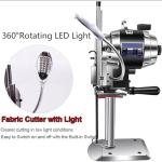 Electric Fabric Cutter - Handheld Cloth Cutting Machine for Multi-Layer Textiles, Paper, Blanket & Hat - 34cm Precision Slitting Tool for Seamless Sewing & Crafting