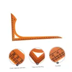 COHEALI 1pc Shape Sewing Ruler Patchwork Measuring Tool for Handmade Crafting for Tailoring and Clothing Design Smooth for Comfortable Use
