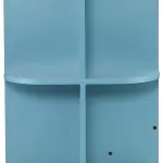 SEI Furniture - Stradville Expandable Rolling Sewing Table Craft Station - Turquoise - Transitional Design, Blue Finish - Ideal for Living Room, Bedroom (HZ8665)