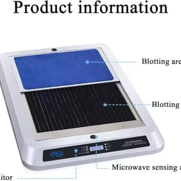 Sole Cleaning Machine, Automatic Shoe Cleaning Machine, Entrance Shoe Brush, Shoe Cleaner and Polisher, with Motion Sensor, for Homes, Hotels and Commercial Spaces