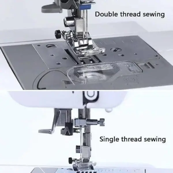 Electric Embroidery Machine, Automatic Sewing Machine with Large LCD Touch Screen, DIY Embroidery Tool, Built-in 210 Letters and 30 Pattern Borders, Simplified Sewing