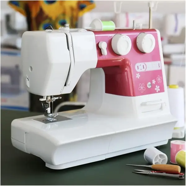 Sewing Machine, Heavy-duty Sewing Machine, 8 Built-in Stitches, Metal Frame, Twin Needles, Multi-functional Household Tool for beginners