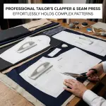3 Pcs Pattern Weights, Heavy Duty Sewing Weights for Fabric, Secure Pattern Cutting & Tailoring Projects, White Fabric Cloth Weight Set