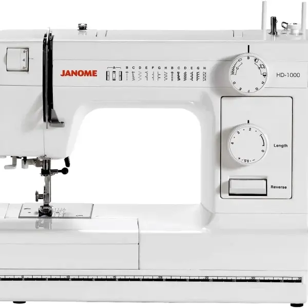 Janome HD1000 Heavy-Duty Sewing Machine with 14 Built-In Stitches