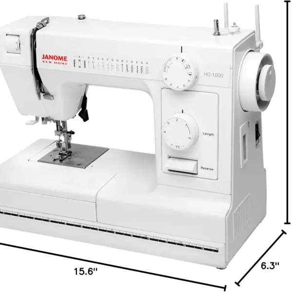 Janome HD1000 Heavy-Duty Sewing Machine with 14 Built-In Stitches