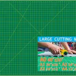 worklion self healing cutting mat 36" x 48" for sewing,fabric cutting,rotary cutting,5-layer non-slip as desk top for Scrapbooking & Quilting & Sewing & Arts & Crafts Project……
