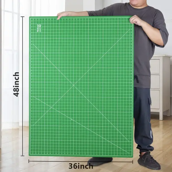 worklion self healing cutting mat 36" x 48" for sewing,fabric cutting,rotary cutting,5-layer non-slip as desk top for Scrapbooking & Quilting & Sewing & Arts & Crafts Project……