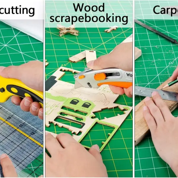 worklion self healing cutting mat 36" x 48" for sewing,fabric cutting,rotary cutting,5-layer non-slip as desk top for Scrapbooking & Quilting & Sewing & Arts & Crafts Project……