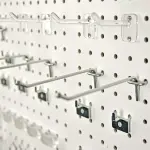 Azar Displays - 900960-190-Piece XLarge Pegboard Organizer Accessory Kit, Hooks Assortment for Tools and Storage System. Hardware Hooks and Bins.