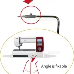 Janome Horizon Memory Craft 8900 Knee Lever Sewing Machine Useful Tool [Parallel import from Japan]