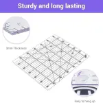 Headley Tools 39 Pcs Rotary Cutter Set - Quilting Kit incl. 45mm Fabric Cutter with 5 Extra Blades, A4 Cutting Mat, 2 Craft Knife Set, Sewing Clips, Ideal for Crafting, Sewing, Patchworking Purple