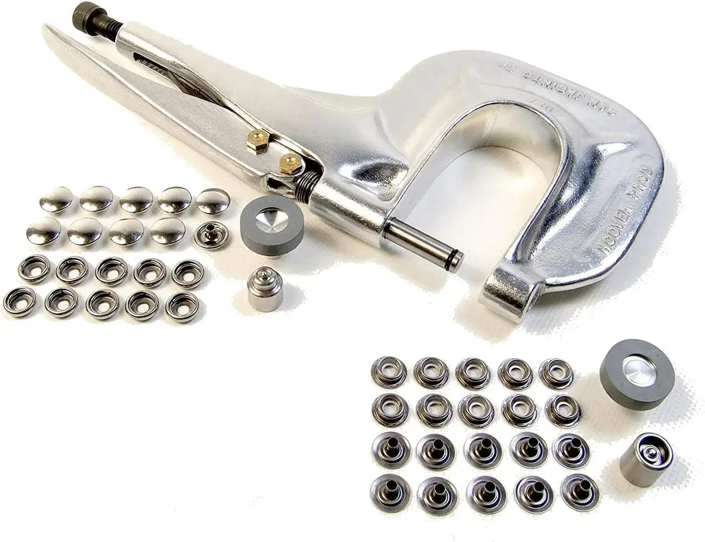 Pres-N-Snap Tool w/ 25 Piece Stainless Steel Snap Set