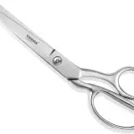 TONMA Sewing Scissors [Made in Japan] 9 Inch Professional Fabric Scissors, Industrial Japanese Solid Stainless Steel Dressmaker Tailor Shears, Ideal for Cutting Cloth Denim Leather, Mirror Finish