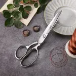 TONMA Sewing Scissors [Made in Japan] 9 Inch Professional Fabric Scissors, Industrial Japanese Solid Stainless Steel Dressmaker Tailor Shears, Ideal for Cutting Cloth Denim Leather, Mirror Finish