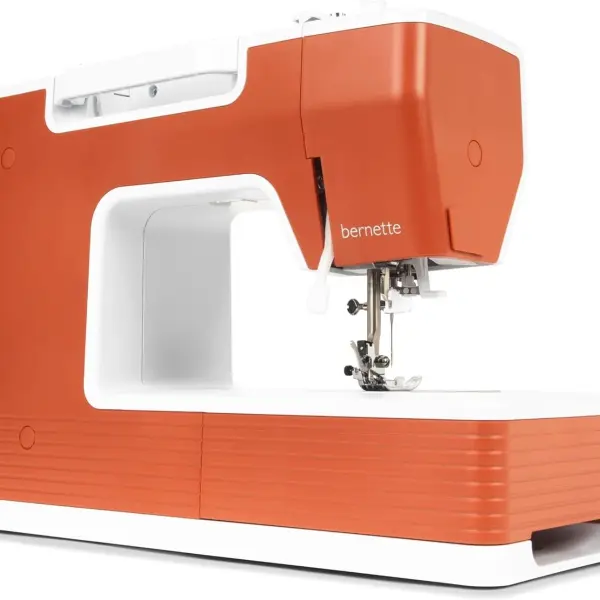 Bernette B05 Crafter Portable Sewing Machine | 30 Stitches, 6 Presser Feet, LED Light | Heavy Duty Quilting & Embroidery | Adjustable Stitch | Needle, Threader, Beginner & Professional Use