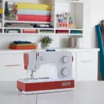 Bernette B05 Crafter Portable Sewing Machine | 30 Stitches, 6 Presser Feet, LED Light | Heavy Duty Quilting & Embroidery | Adjustable Stitch | Needle, Threader, Beginner & Professional Use