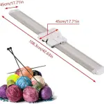 Automatic Knitting Machine,6.5mm Medium Gauge,150 Needle,Plastic Home Knitting Machine, Home Sewing Tool Set