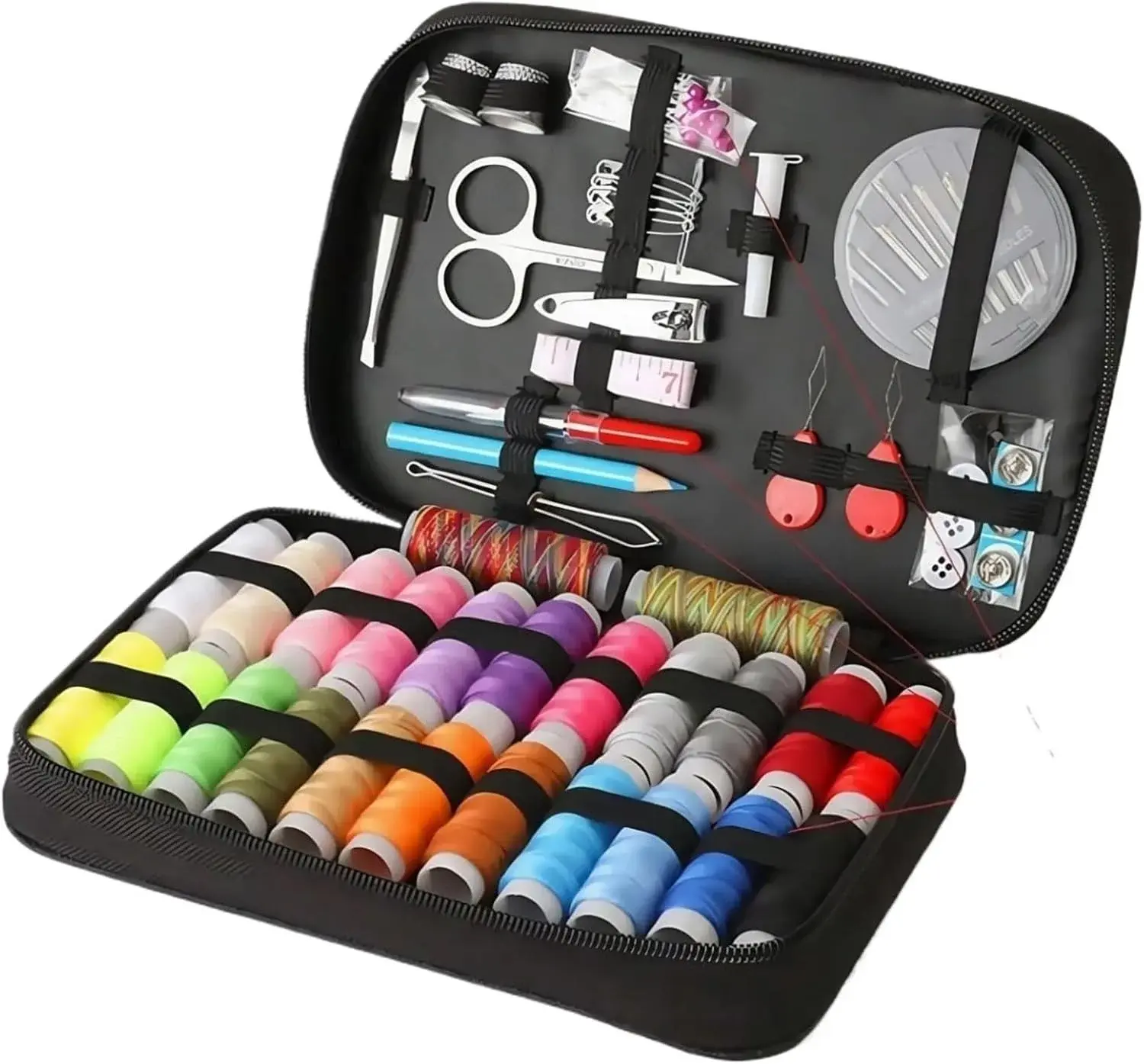 SOFXnng 1set Sewing Kit with Supplies and Accessories(Multiple Specifications Optional), for Adults,Emergency Repair A for Travel Home Beginners(XL)