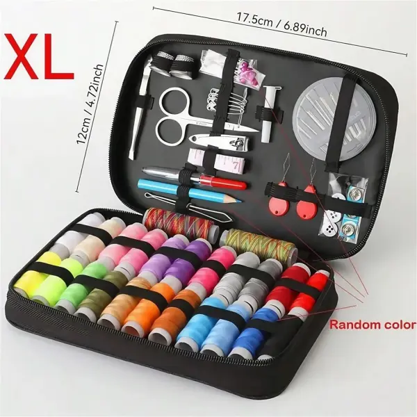SOFXnng 1set Sewing Kit with Supplies and Accessories(Multiple Specifications Optional), for Adults,Emergency Repair A for Travel Home Beginners(XL)