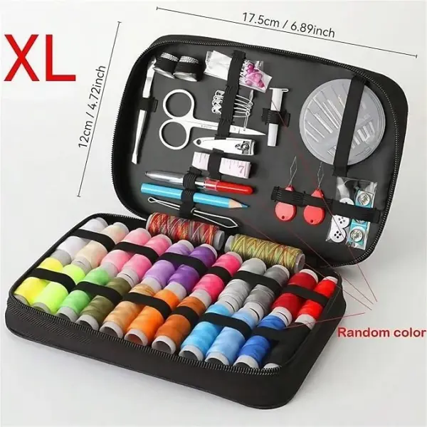 SOFXnng 1set Sewing Kit with Supplies and Accessories(Multiple Specifications Optional), for Adults,Emergency Repair A for Travel Home Beginners(XL)