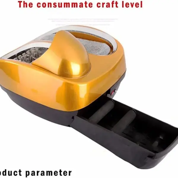 JSEIAJB 220V Fully Automatic Intelligent Shoe Sole Cleaning Machine Polishing Equipment Cleaner Instead of Covers(D)