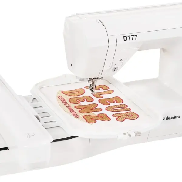 Embroidery Machine with 6.7" x 11" Area for Beginners, Home DIY, Sewing & Embroidery Machine, 180 Built-in Designs with USB Import, 7-Inch Touchscreen, Auto Threader & Cutter, Bonus 2 Hoops