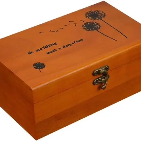 A.Dinsenen Wooden Sewing Basket/Sewing Box with Sewing Kit Accessories