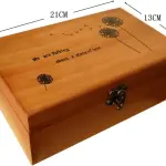 A.Dinsenen Wooden Sewing Basket/Sewing Box with Sewing Kit Accessories