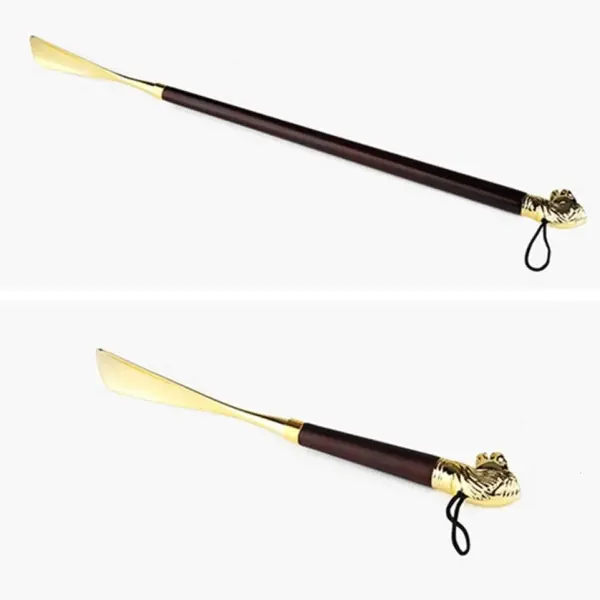 Long Handle Shoe Horn and Boot Spoon Easy Wear Helper Shoehorns for Seniors and Adults with Wide Feet Durable Shoe Wearing Tool for Shoes and Boots,Horse58