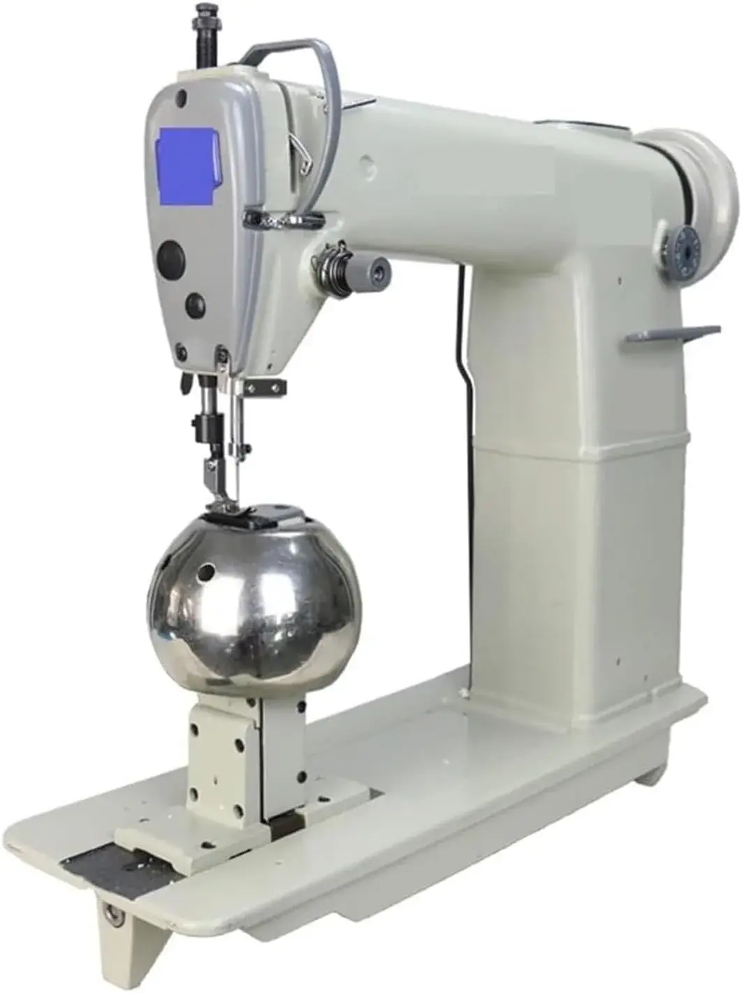 High-Power 400W Industrial Sewing Machine for Wigs, Footwear & Hats - Professional Single Needle Design for Thick Materials, Stable Stitching & Precision Performance