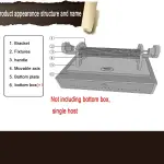 Fabric Pleating Tool, a Simple Pleating Tool, Highly Versatile, and Ideal for DIY Clothing Projects and Ruffle Sewing Machine Projects.