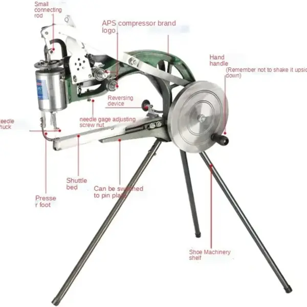 RU Manual Industrial Shoe Making Sewing Machine Equipment Easy To Carry Sewing Machine Shoe Repair Machine,DIY Tools
